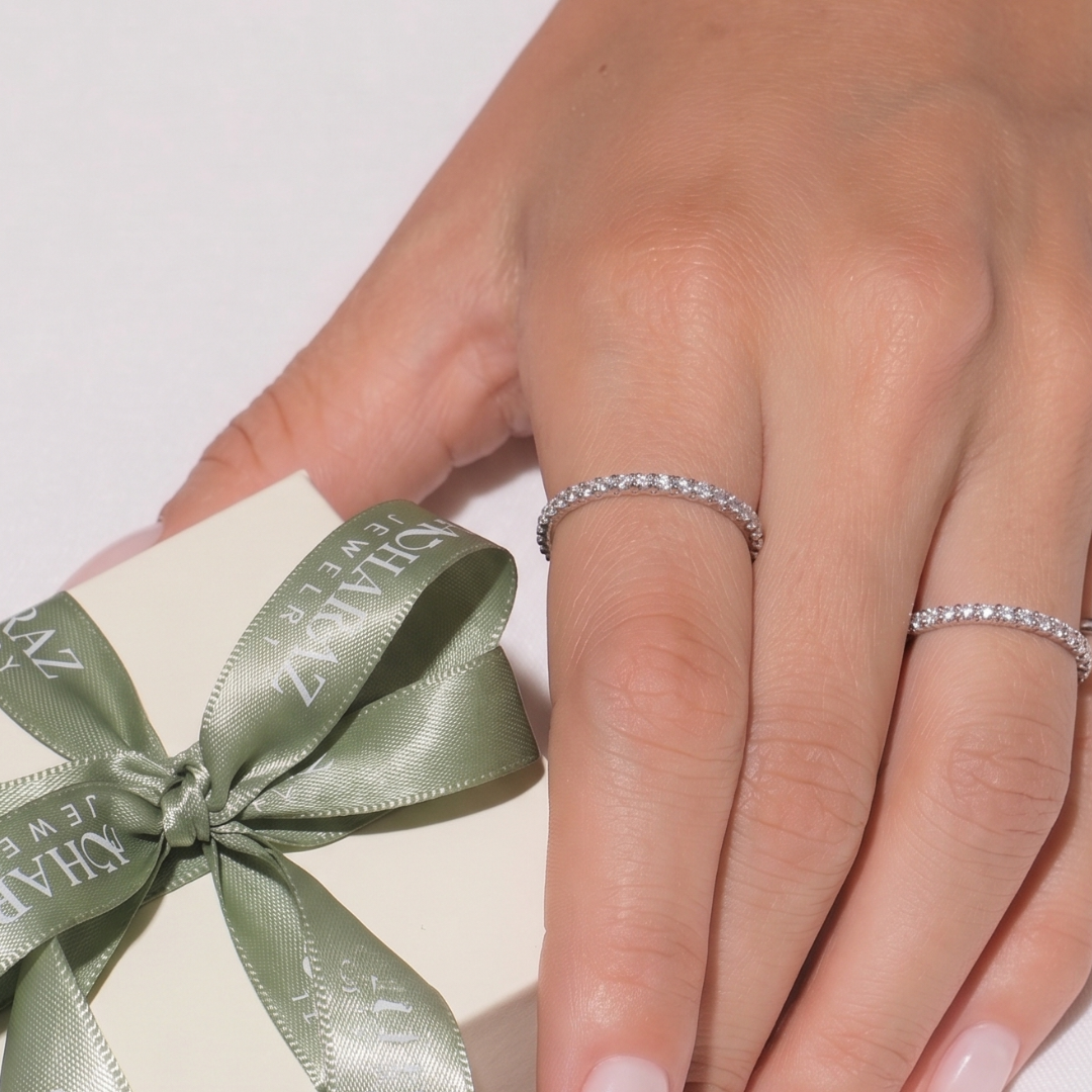 Alliance fine Neyla - Argent rhodié