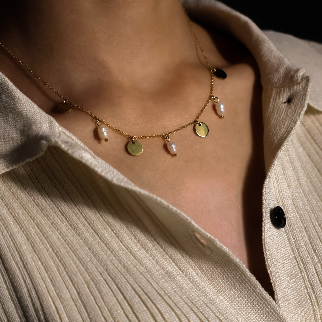 Collier Yasmine - Acier Inoxydable