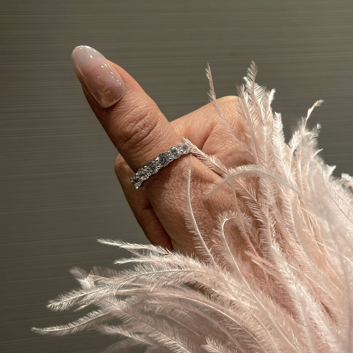 Alliance américaine - Argent  rhodié