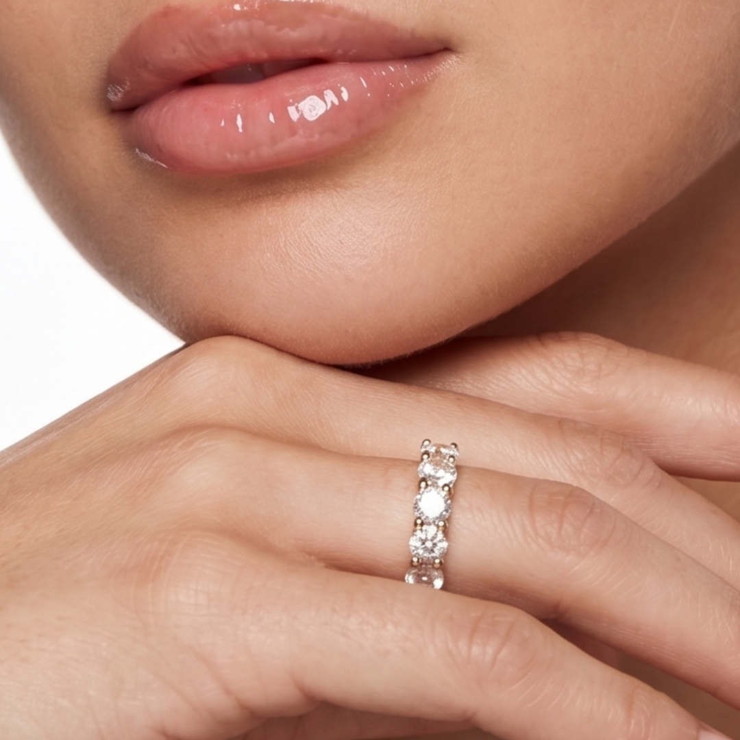 Alliance américaine - Plaqué or 18K