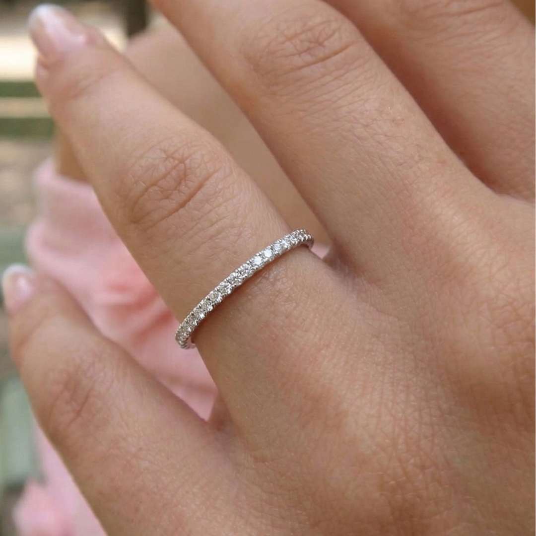 Alliance fine Neyla - Argent rhodié