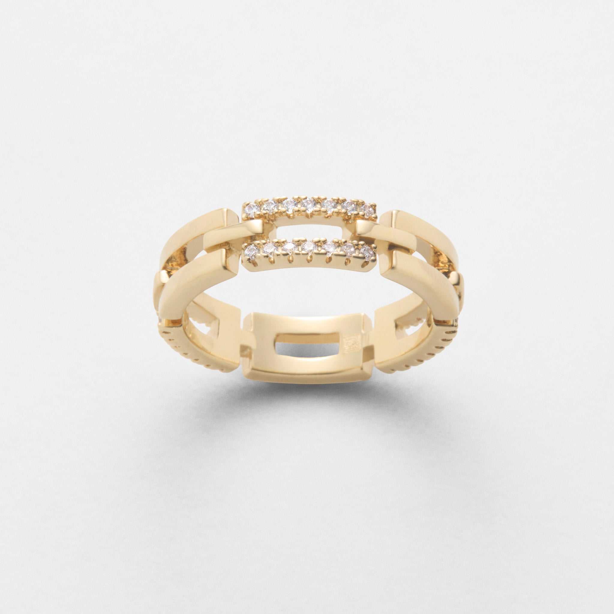 Bague Lyse - Plaqué or 18K