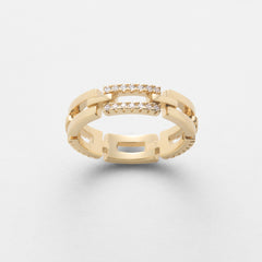 Anello Lyse – placcato oro 18K