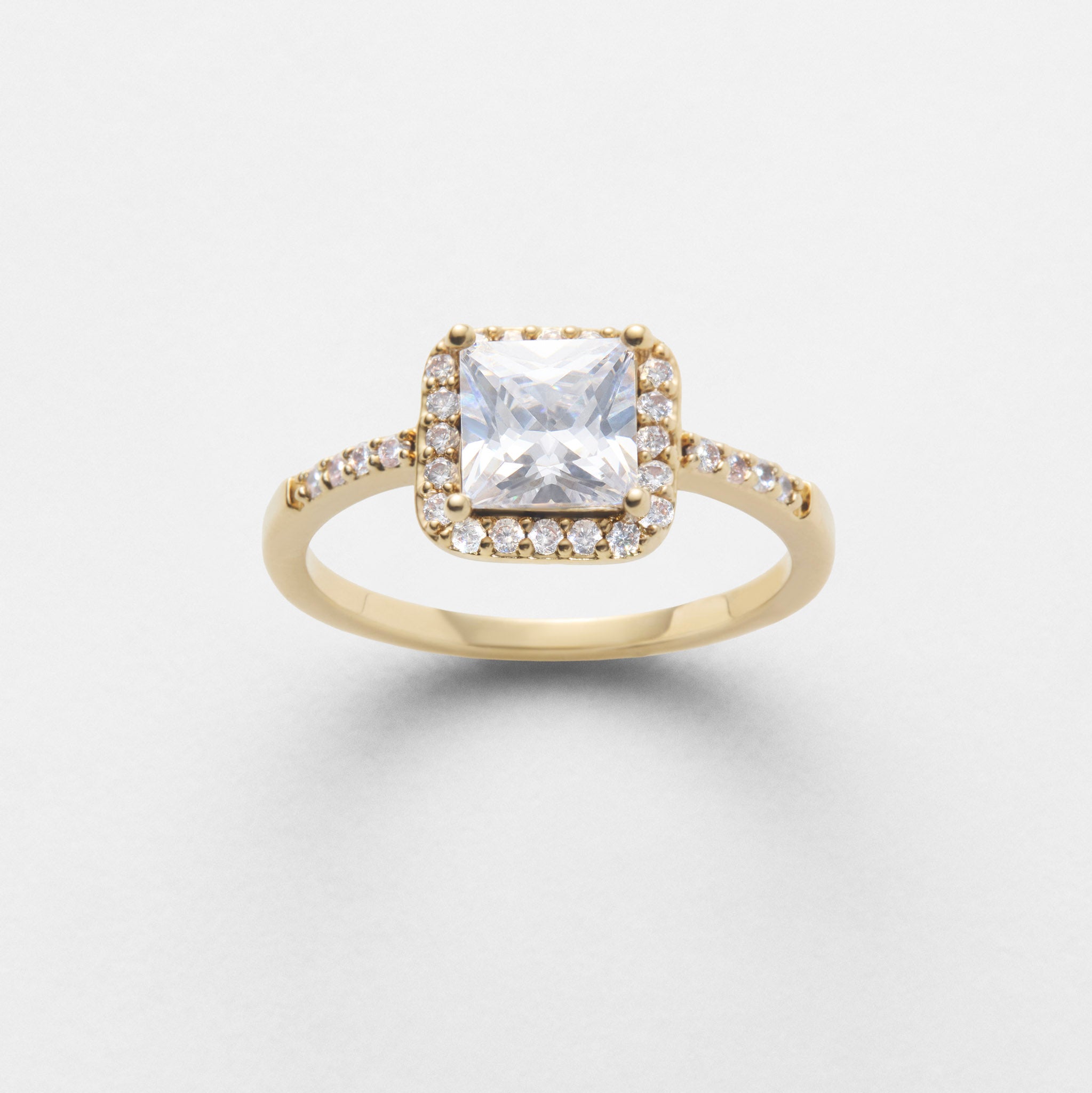 Bague Diana - Plaqué or