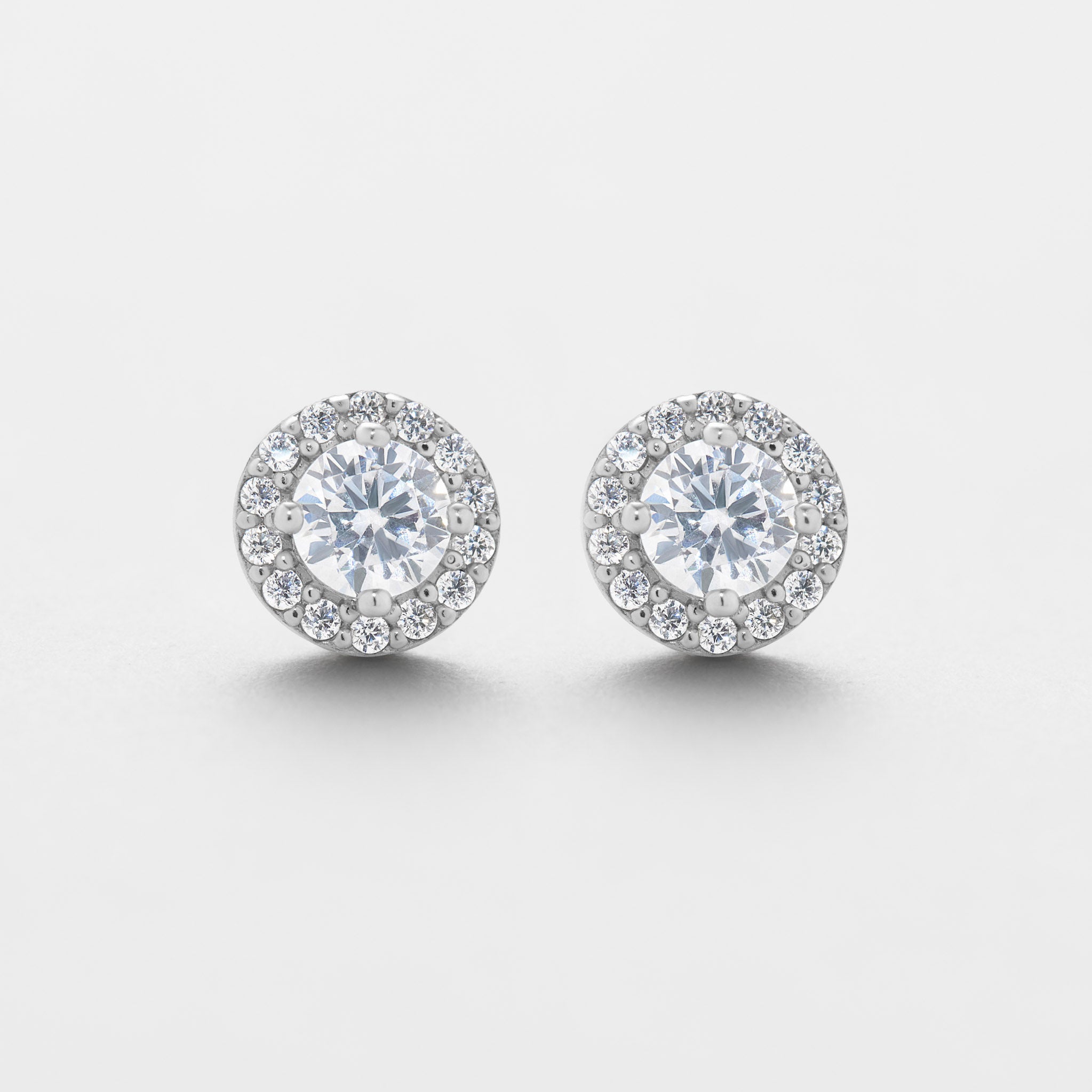 Seya Earrings - Rhodium-plated 925 Silver