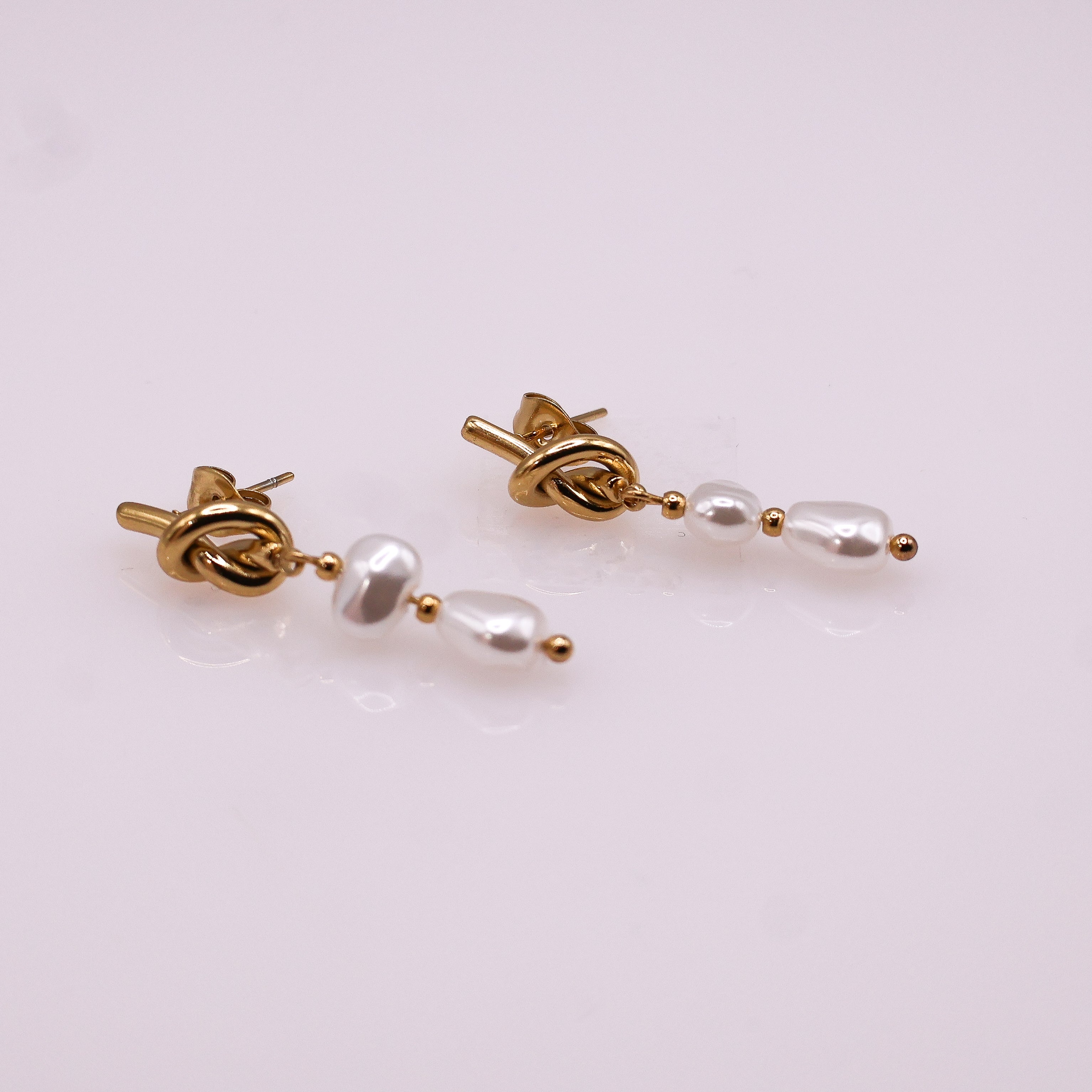 Boucles d'oreilles Nora - Acier Inoxydable