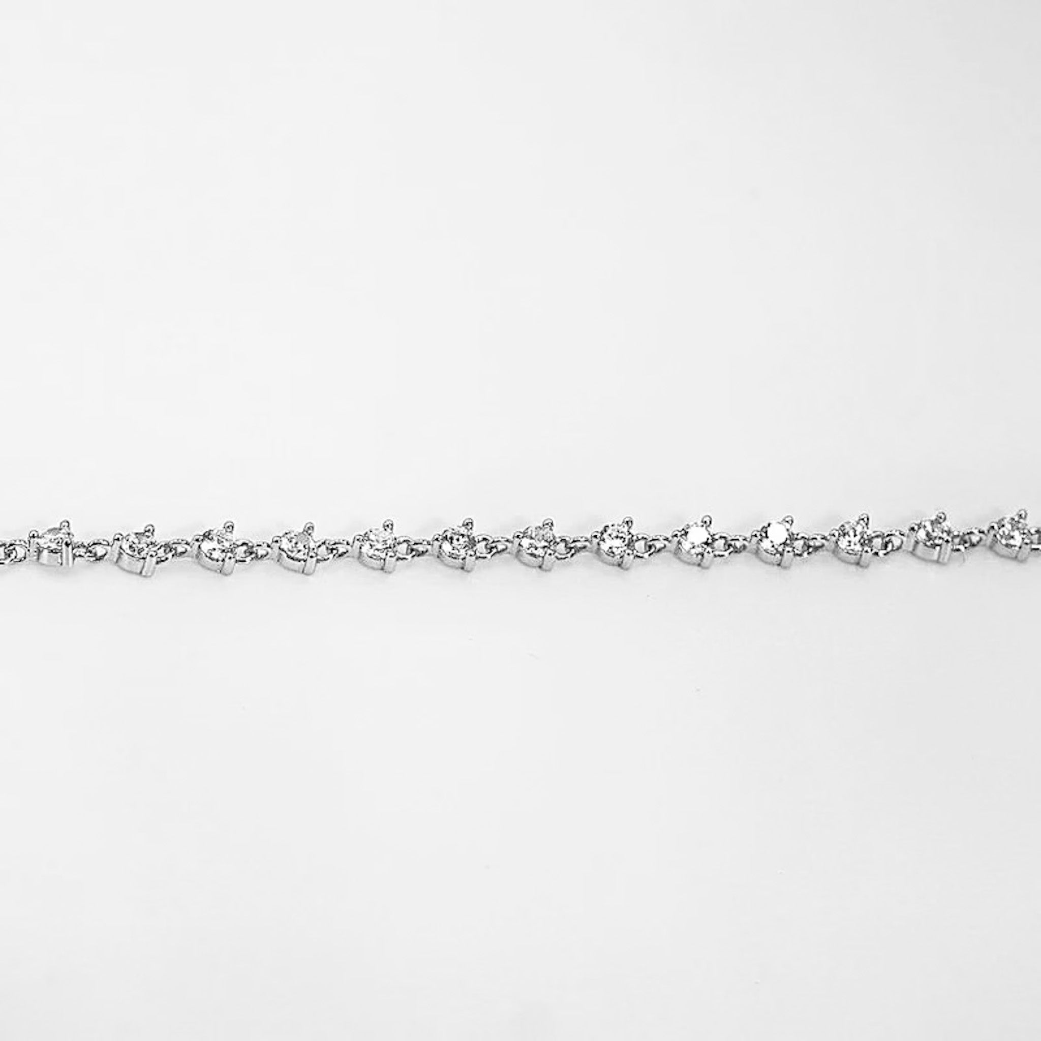 Bracelet scintillant - Argent 925 rhodié