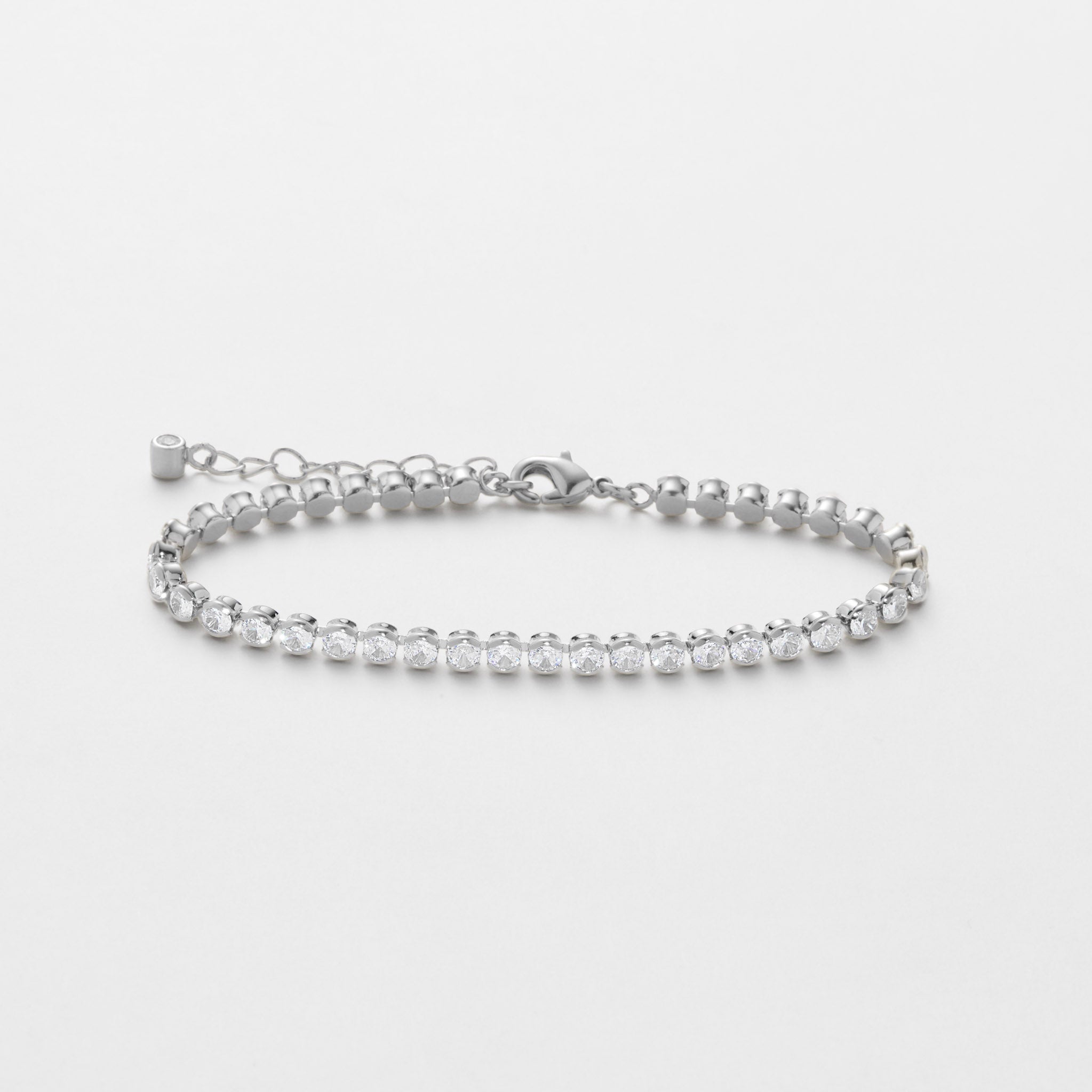 Bracelet riviere scintillant Aurora - Argent 925 rhodié