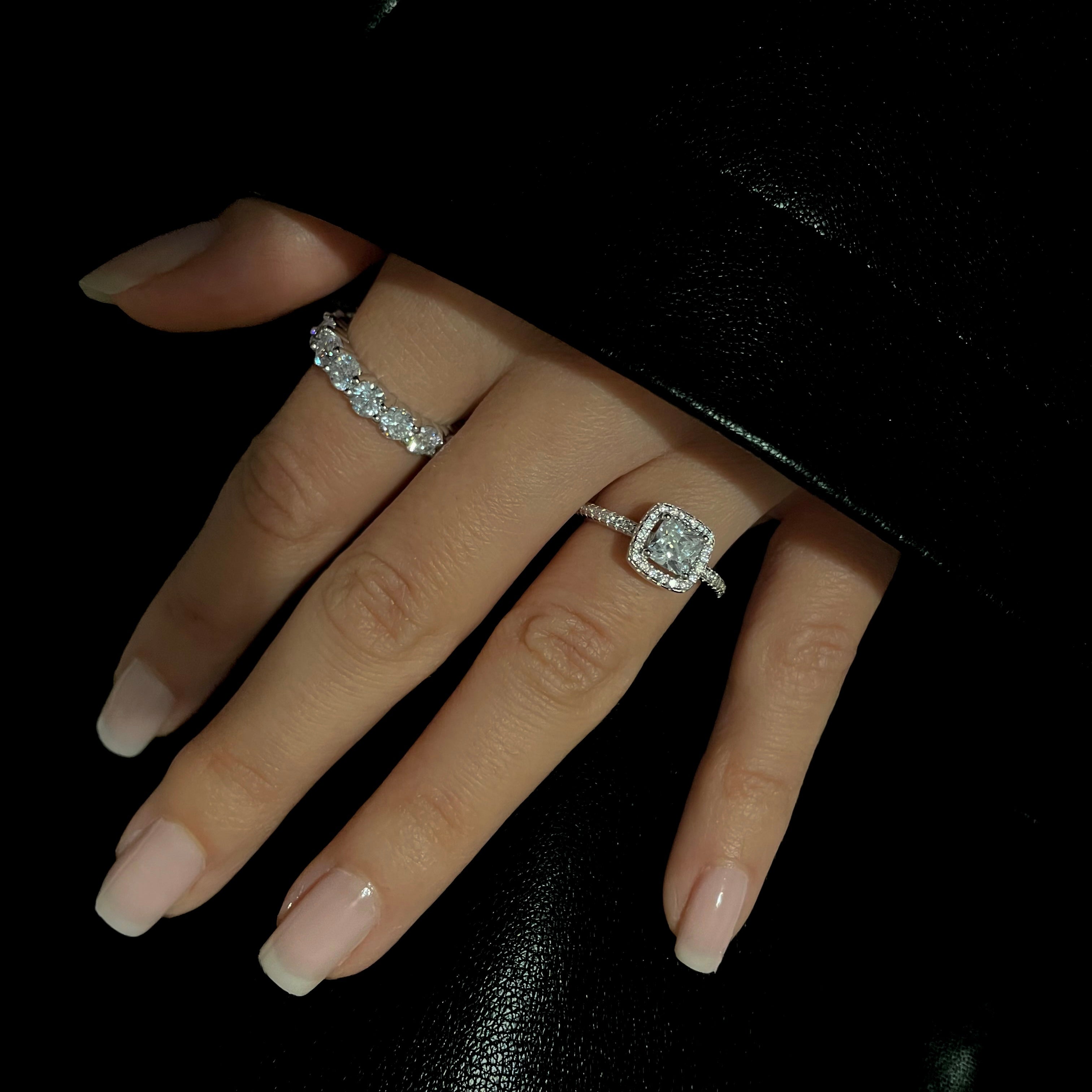 Bague Amira - Argent 925 rhodié