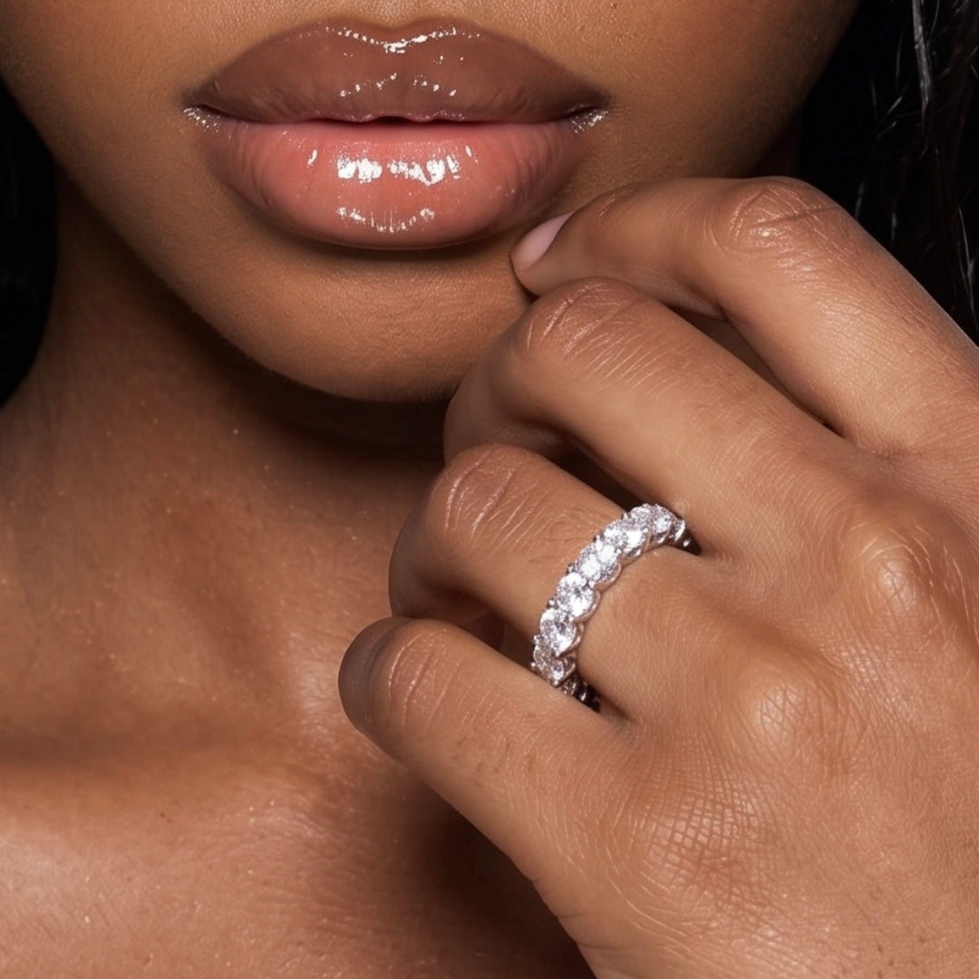 Alliance américaine - Argent  rhodié