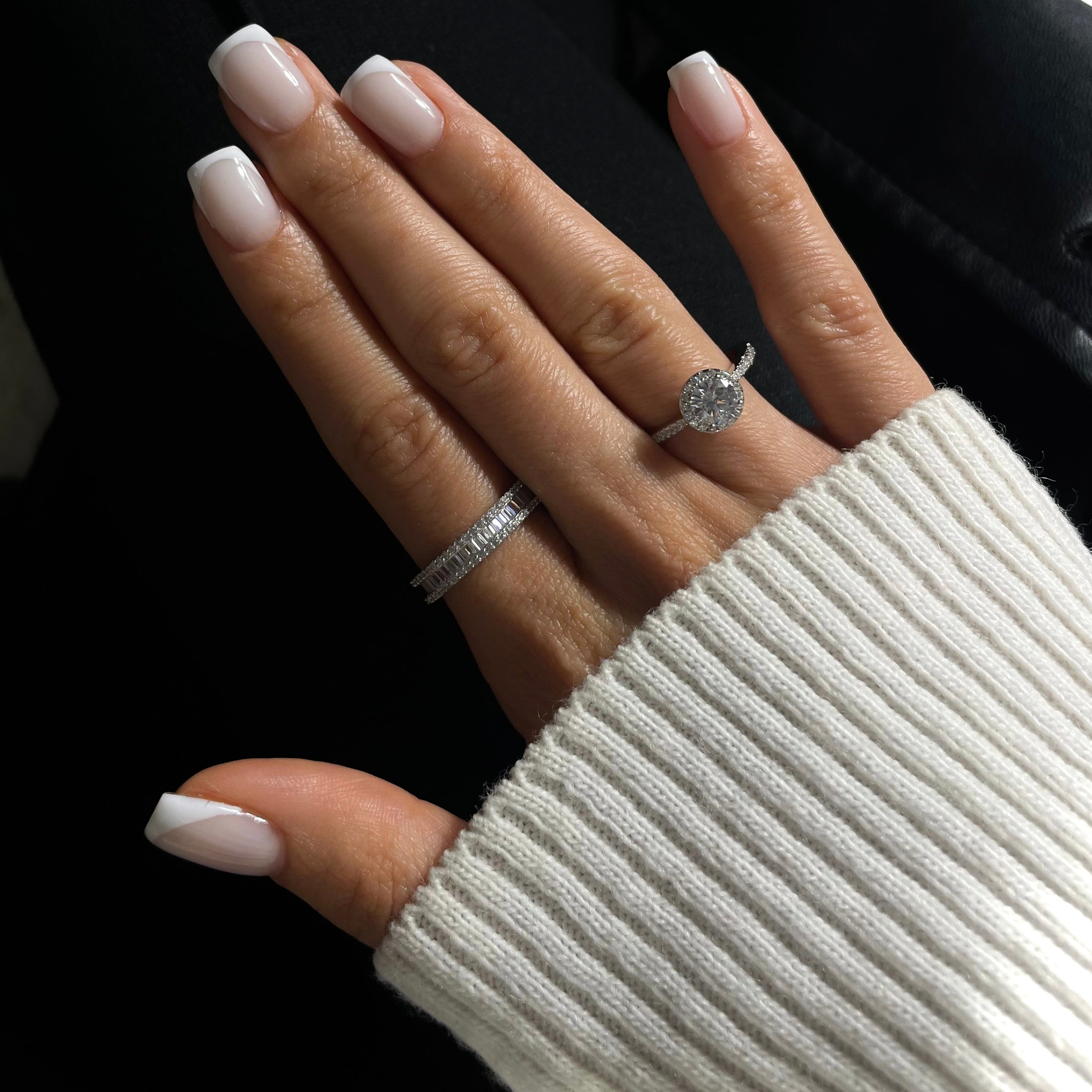 Deyna Ring - Rhodium-plated 925 silver