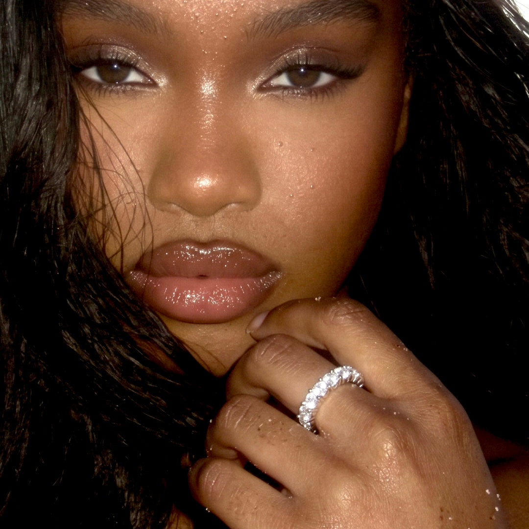 Alliance américaine - Argent  rhodié