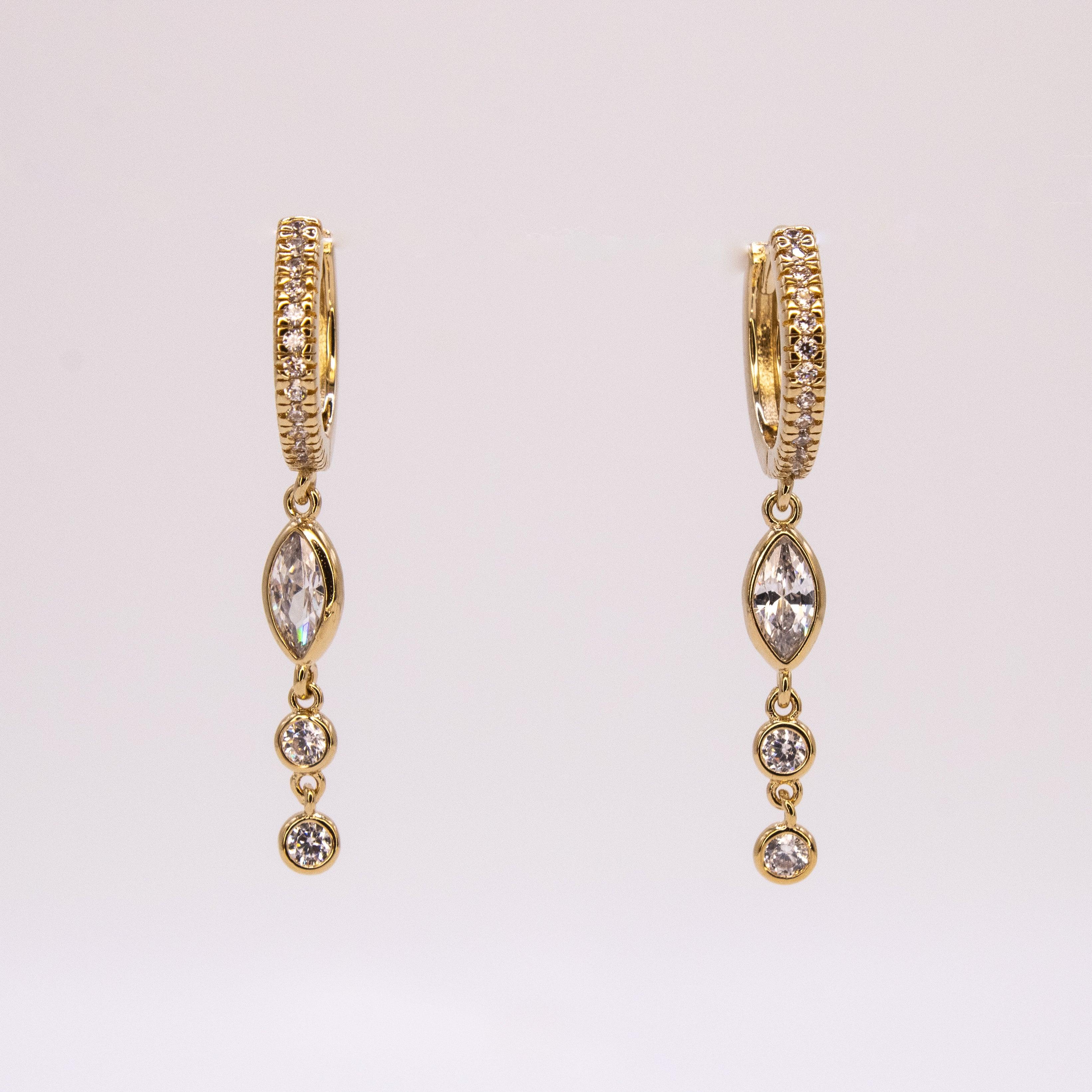 Boucle d'oreille Leya - Kharaz Jewelry